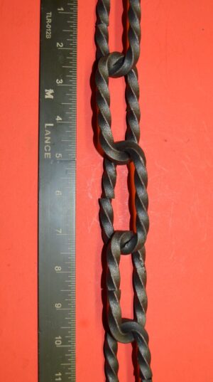 Wrought Iron Twisted Rope Mission Style Chain $14.90/ft.
