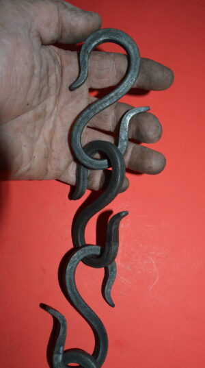 Wrought Iron H.D. Chain Links. $12.45/ea.