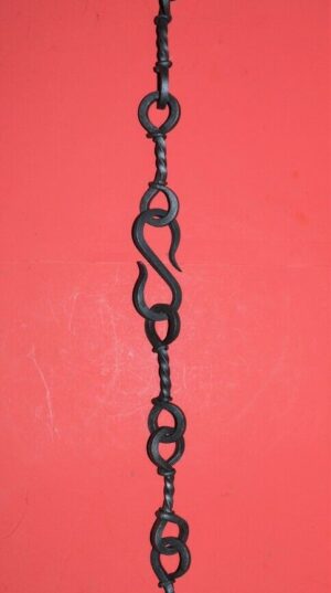 1/4" S Hooks with Closed Eye Chain 5 pcs. , 30", $64.85