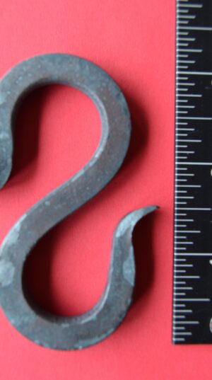 5/16" S-Hook 5/16" sq. Hook 3 1/8", $16 25